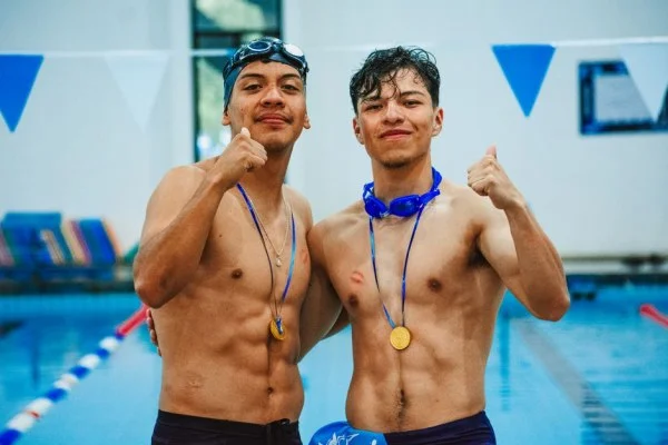 swimming gold medal